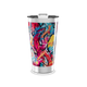 Copo Térmico - Estampa Colorida Abstrata