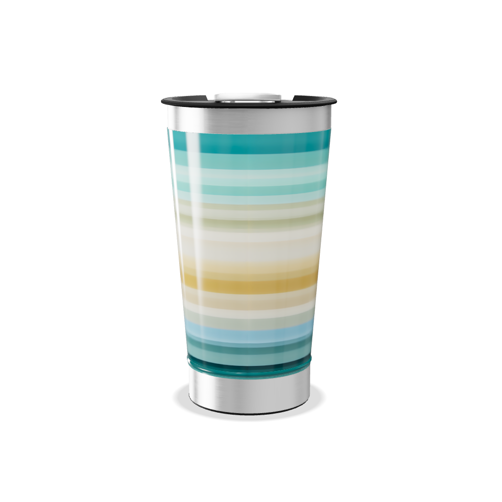 Copo Térmico - Listras Coloridas