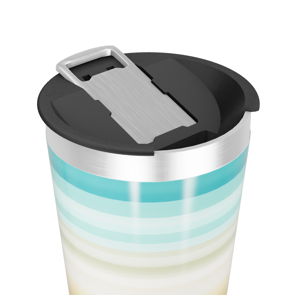 Copo Térmico - Listras Coloridas