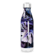Garrafa Inox - Estampa Folhas Roxas