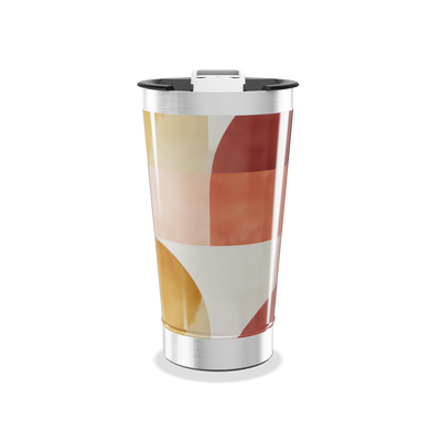Copo Térmico - Estampa Geométrica Colorida