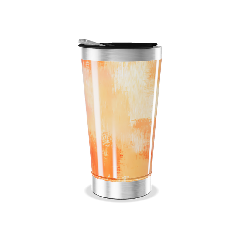 Copo Térmico - Estampa Laranja Aço Inox