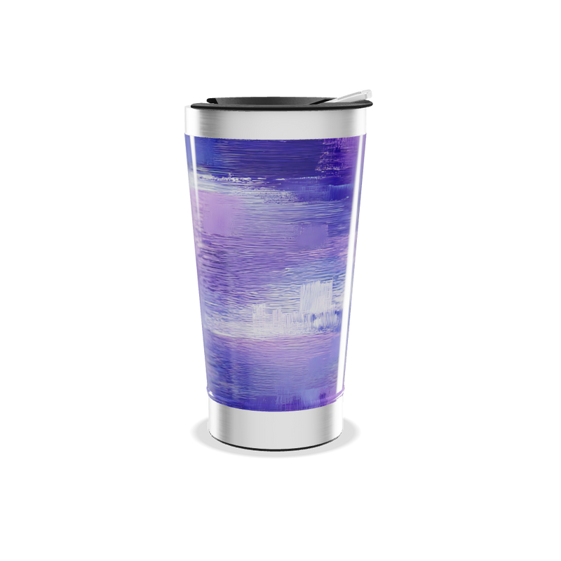 Copo Térmico - Roxo Aço Inox