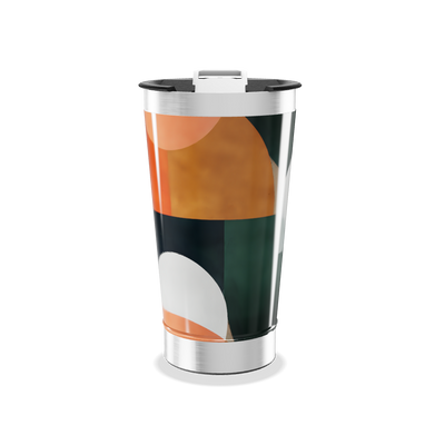 Copo Térmico - Estampado Geométrico Colorido