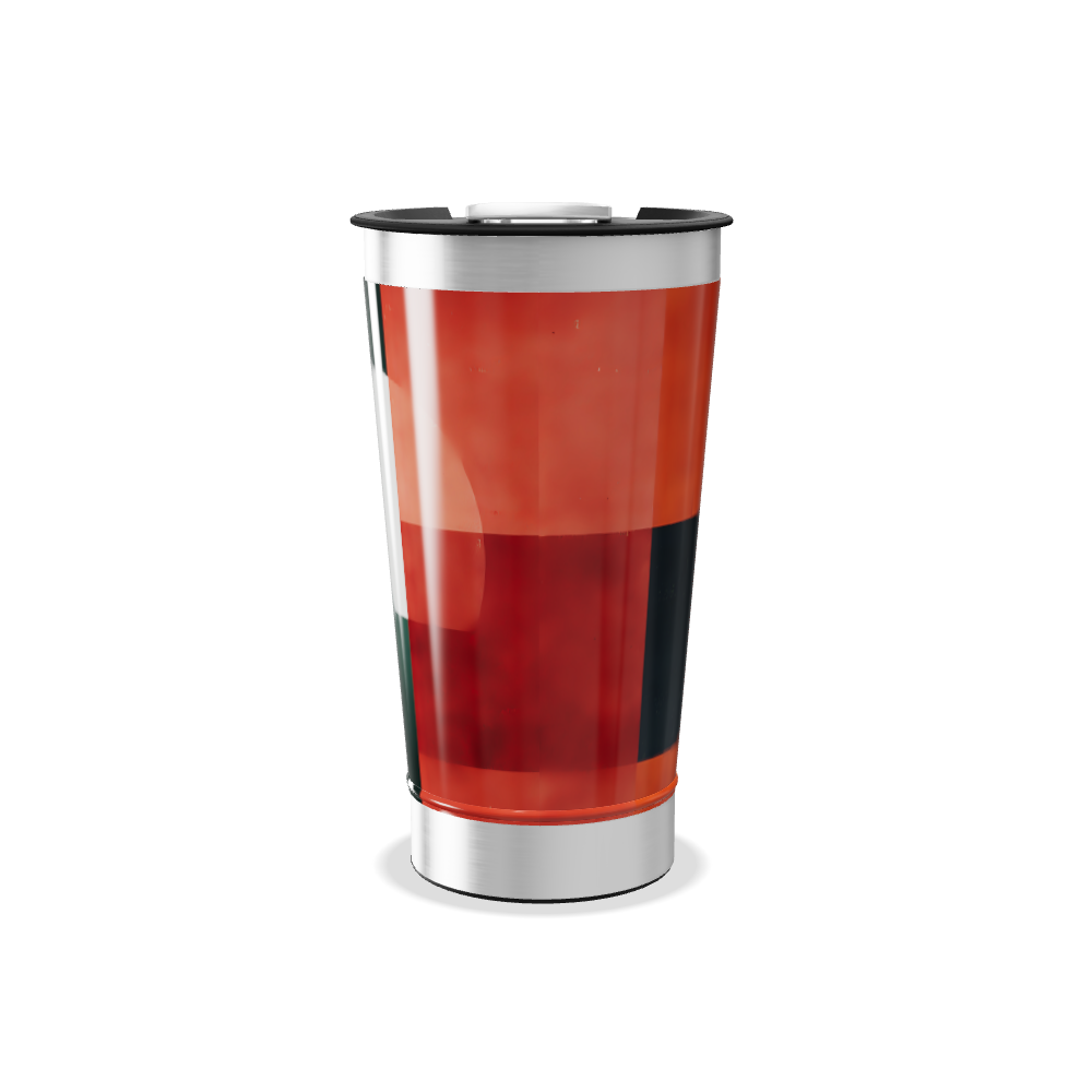 Copo Térmico - Estampado Geométrico Colorido