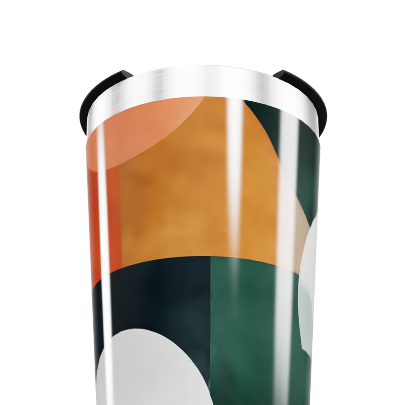 Copo Térmico - Estampado Geométrico Colorido