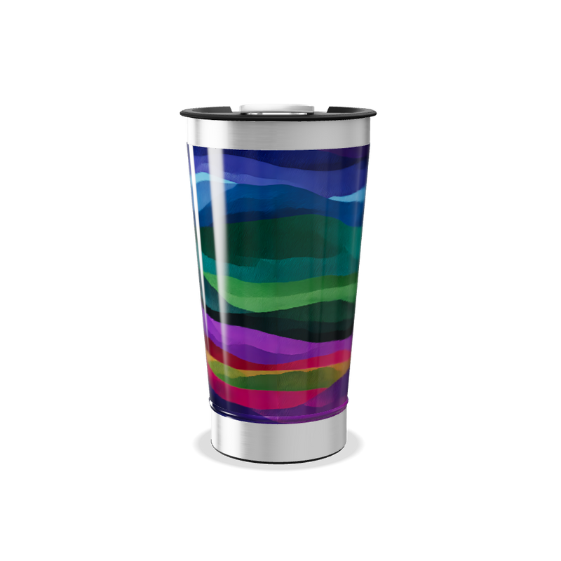 Copo Térmico - Estampa Multicolorida