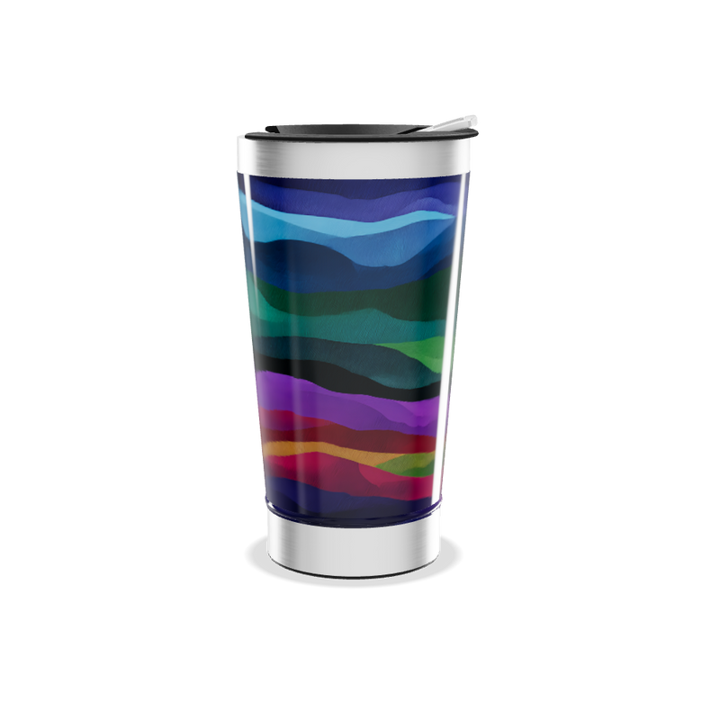 Copo Térmico - Estampa Multicolorida