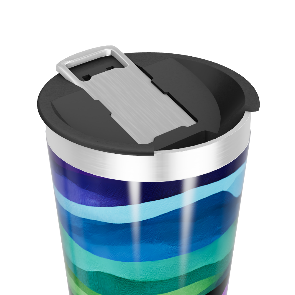 Copo Térmico - Estampa Multicolorida