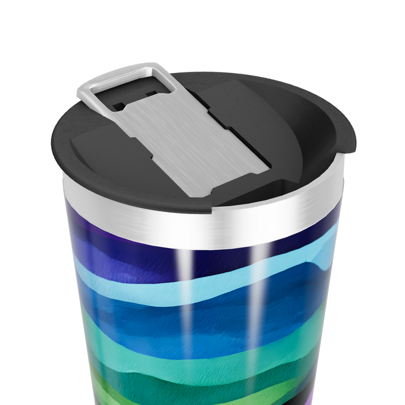 Copo Térmico - Estampa Multicolorida