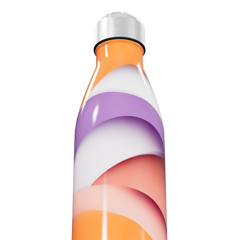 Garrafa Inox - Estampa Colorida 500ml