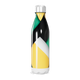 Garrafa Inox - Design Verde Amarelo