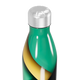 Garrafa Inox - Design Verde Amarelo