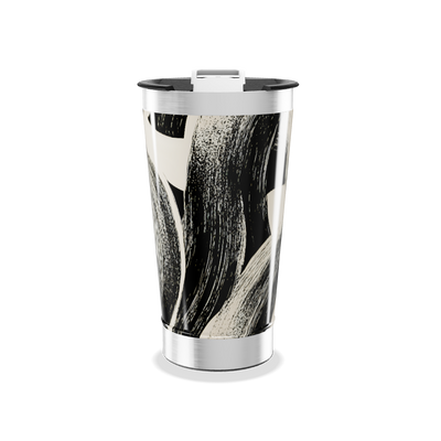 Copo Térmico - Estampa Preto e Branco