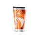 Copo Térmico - Estampa Abstrata Laranja
