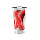 Copo Térmico - Estampa Vermelha Abstrata