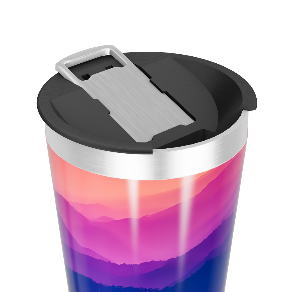 Copo Térmico - Estampa Colorida Aço Inox