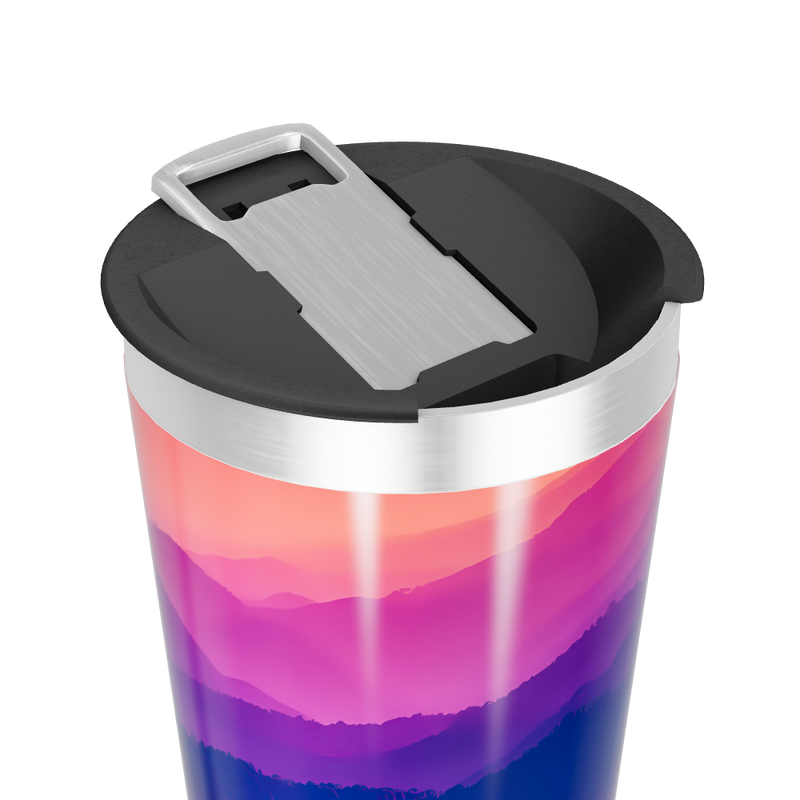 Copo Térmico - Estampa Colorida Aço Inox