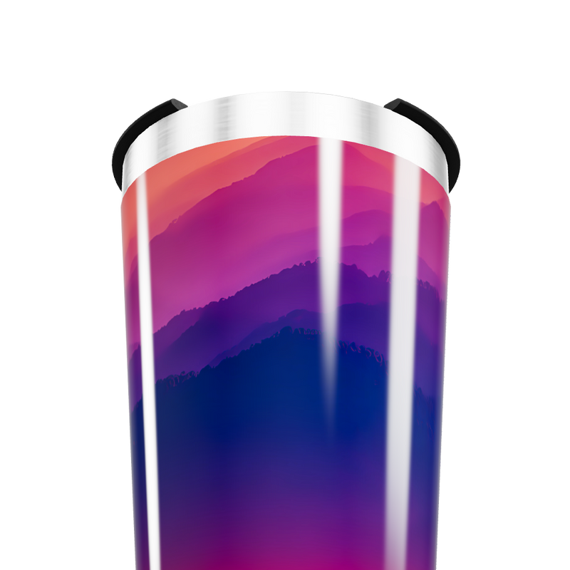 Copo Térmico - Estampa Colorida Aço Inox