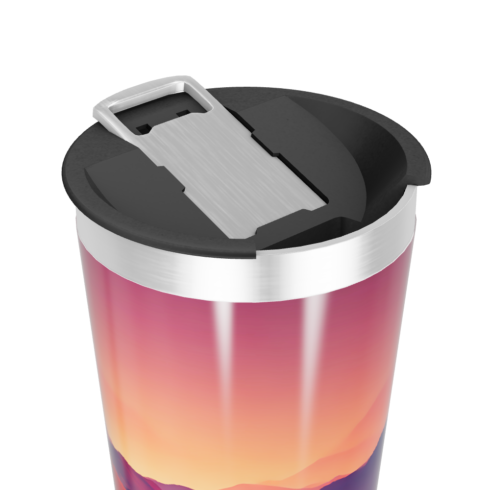 Copo Térmico - Paisagem Colorida