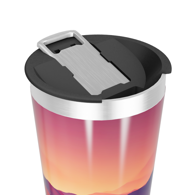 Copo Térmico - Paisagem Colorida