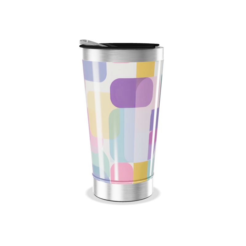 Copo Térmico - Estampado Multicolorido