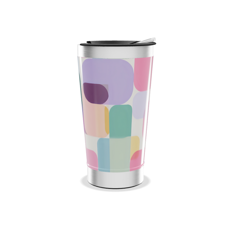 Copo Térmico - Estampado Multicolorido