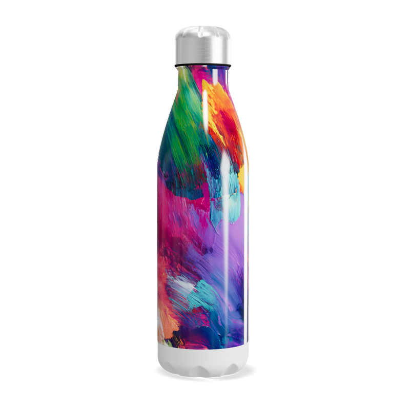 Garrafa Inox Estampa Colorida 500ml