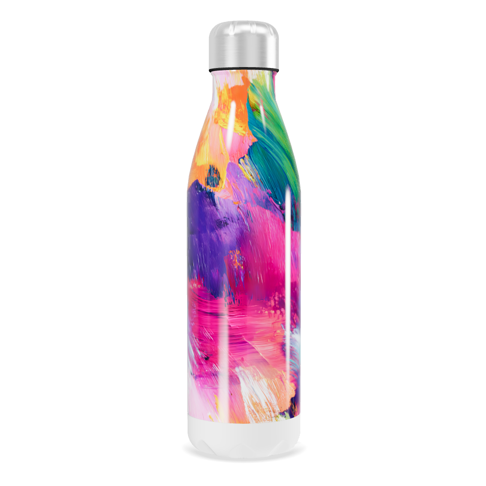 Garrafa Inox Estampa Colorida 500ml