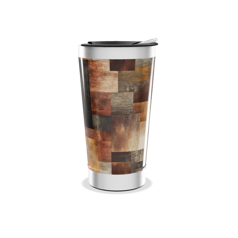Copo Térmico - Estampa Geométrica Colorida