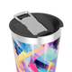 Copo Térmico - Colorido Abstrato Inox