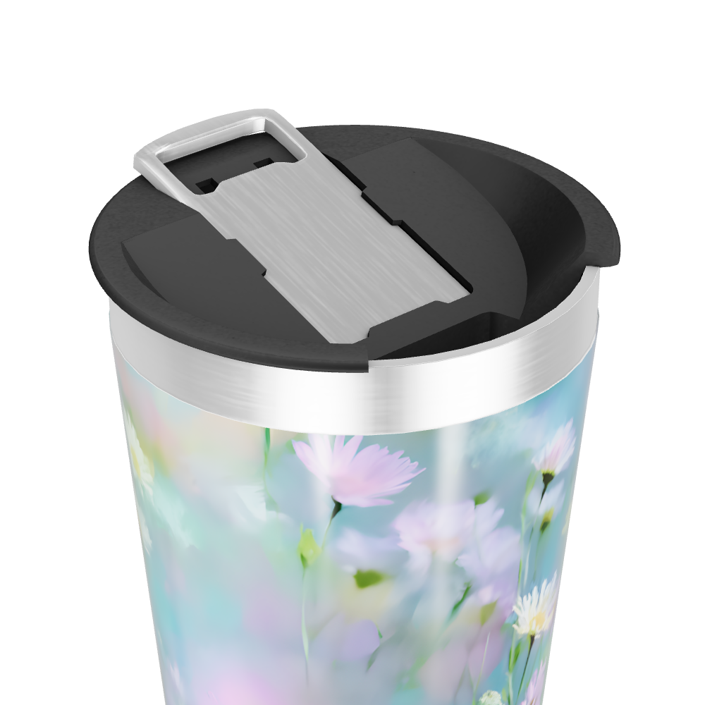 Copo Térmico - Floral Aquarela