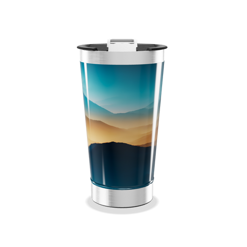 Copo Térmico - Paisagem Montanhosa