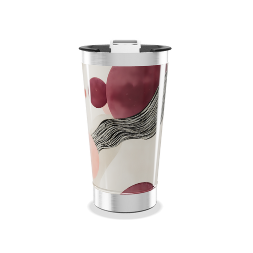 Copo Térmico - Estampa Abstrata