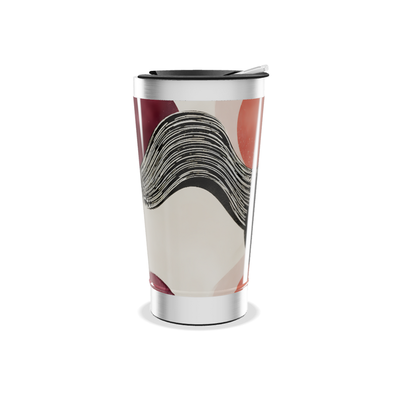Copo Térmico - Estampa Abstrata