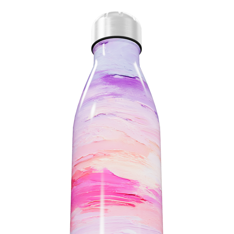 Garrafa Inox - Estampa Colorida Pastel