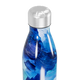 Garrafa Inox Azul - Estampa Abstrata