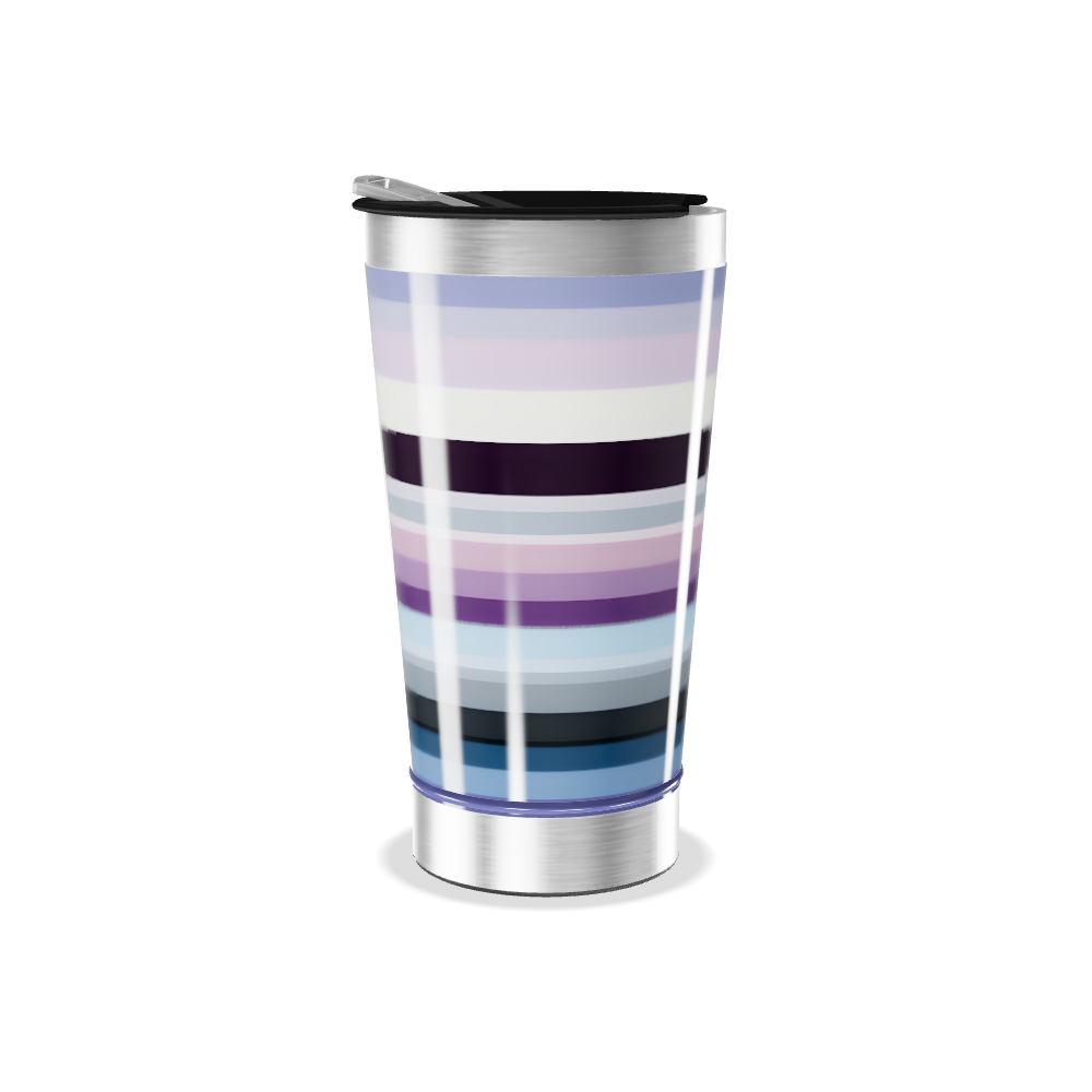 Copo Térmico - Listras Coloridas