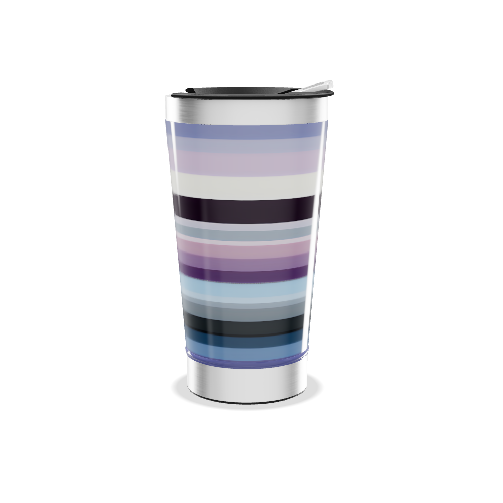 Copo Térmico - Listras Coloridas