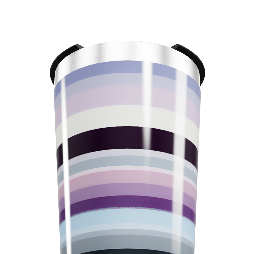 Copo Térmico - Listras Coloridas