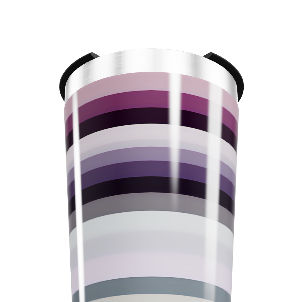 Copo Térmico - Listras Multicoloridas