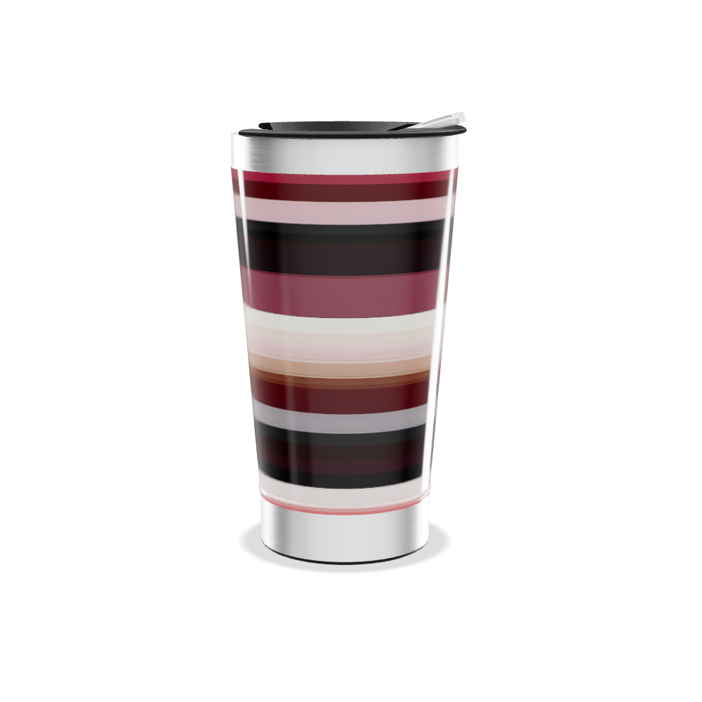 Copo Térmico - Listrado Inox