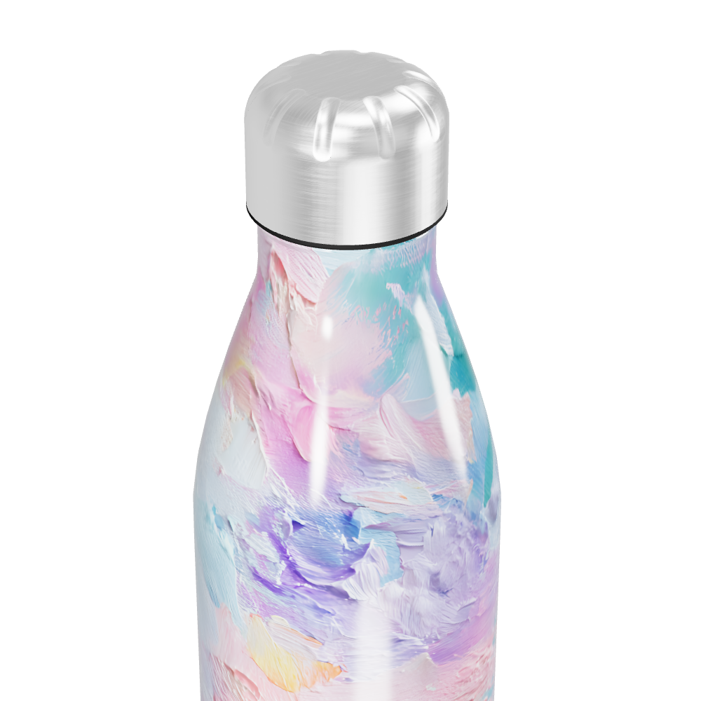 Garrafa Inox - Estampa Multicolorida