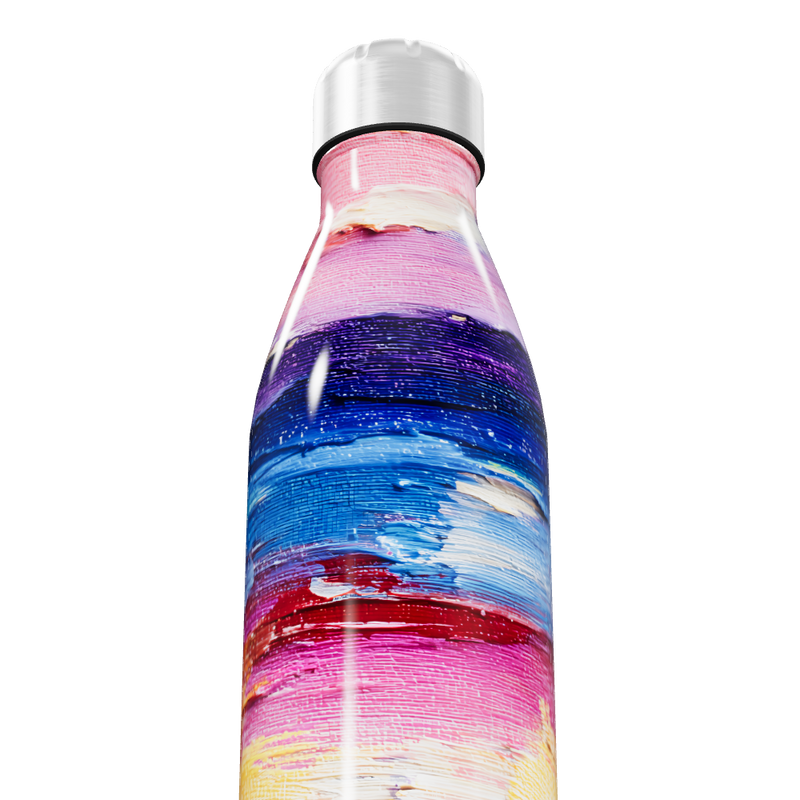 Garrafa Inox - Estampa Colorida 500ml