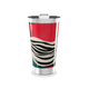 Copo Térmico - Estampa Zebra Colorida