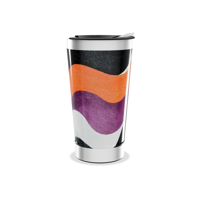 Copo Térmico - Estampado Multicolorido