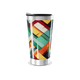 Copo Térmico - Estampa Geométrica Colorida