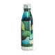 Garrafa Inox - Estampa Azul Verde