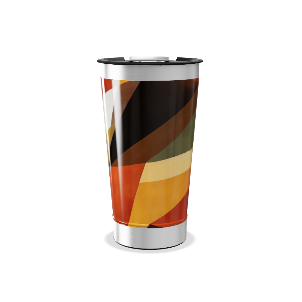 Copo Térmico - Estampa Geométrica Colorida