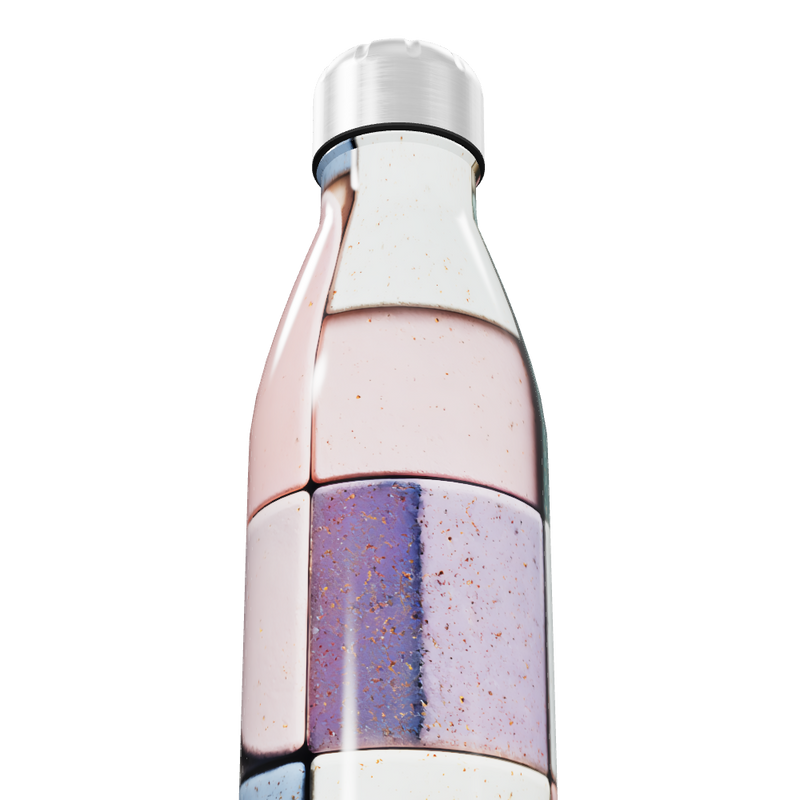 Garrafa Inox - Estampada Multicolorida